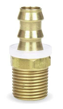 GRAINGER GLOBAL SOURCING 5A255 HOSE FITTING 1/2 IN ID 1/2-14 (M)NPT