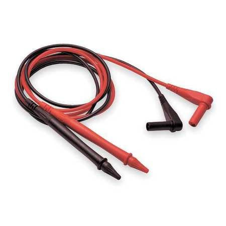 GRAINGER GLOBAL SOURCING 4WPZ4 RETRACTABLE TIP TEST LEAD KIT 39 IN L