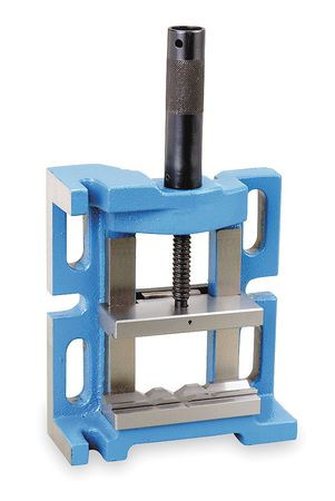 DAYTON 4CPG1 MACHINE VISE,4",FIXED