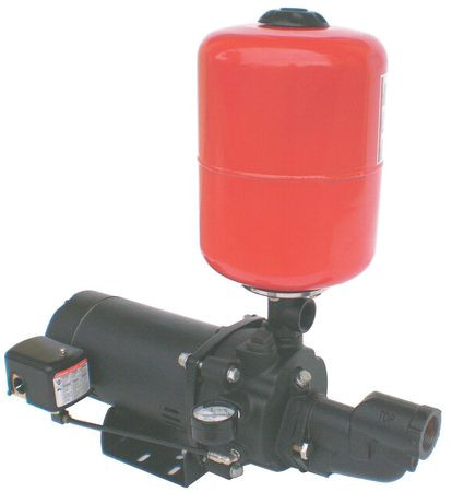 DAYTON 5UXK7 WELL JET PUMP SYSTEM,1/3 HP,2.0 GAL TANK