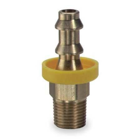 GRAINGER GLOBAL SOURCING 5A253 HOSE FITTING 3/8 IN ID 1/4-18 (M)NPT