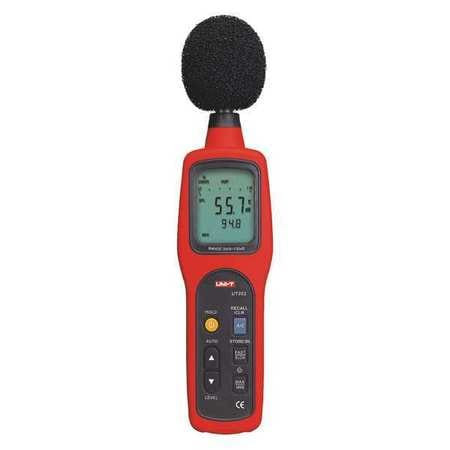 GRAINGER GLOBAL SOURCING 5URG5 DIGITAL SOUND LEVEL METER A  C WEIGHTED