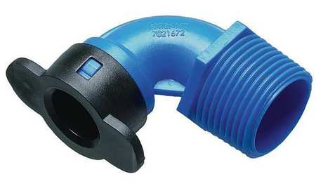 HYDRORAIN 37971 ELBOW 1/2 IN TUBE X 3/4 IN MIPT 80 PSI