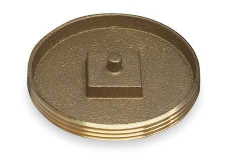 OATEY 42745 CLEANOUT PLUG RECESSED HEAD 4 IN