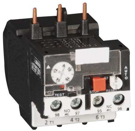DAYTON 6ECA3 OVERLOAD RELAY 0.10 TO 0.16A CLASS 10 3P