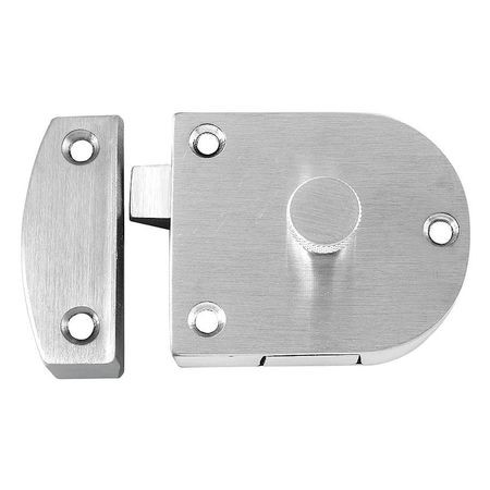 ROCKWOOD MANUFACTURING CO, INC. 602.4 GATE LATCH 2-1/16 IN W SATIN BRASS