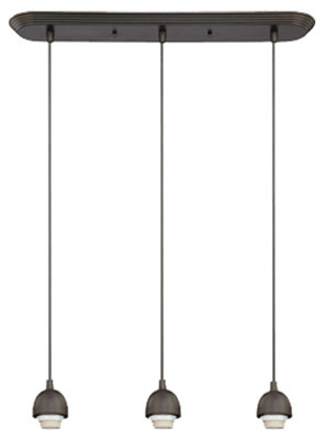 WESTINGHOUSE LIGHTING 6301300 3-LIGHT MINI PENDANT LIGHT, ADJUSTABLE, 
