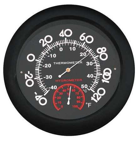 GRAINGER GLOBAL SOURCING 49T437 ANALOG THERMOMETER -40 TO 120 DEGREE F