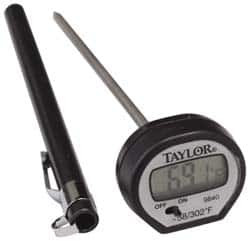 TAYLOR BRANDS 9840 5" STEM DIGITAL POCKET THERMOMETER, -40 