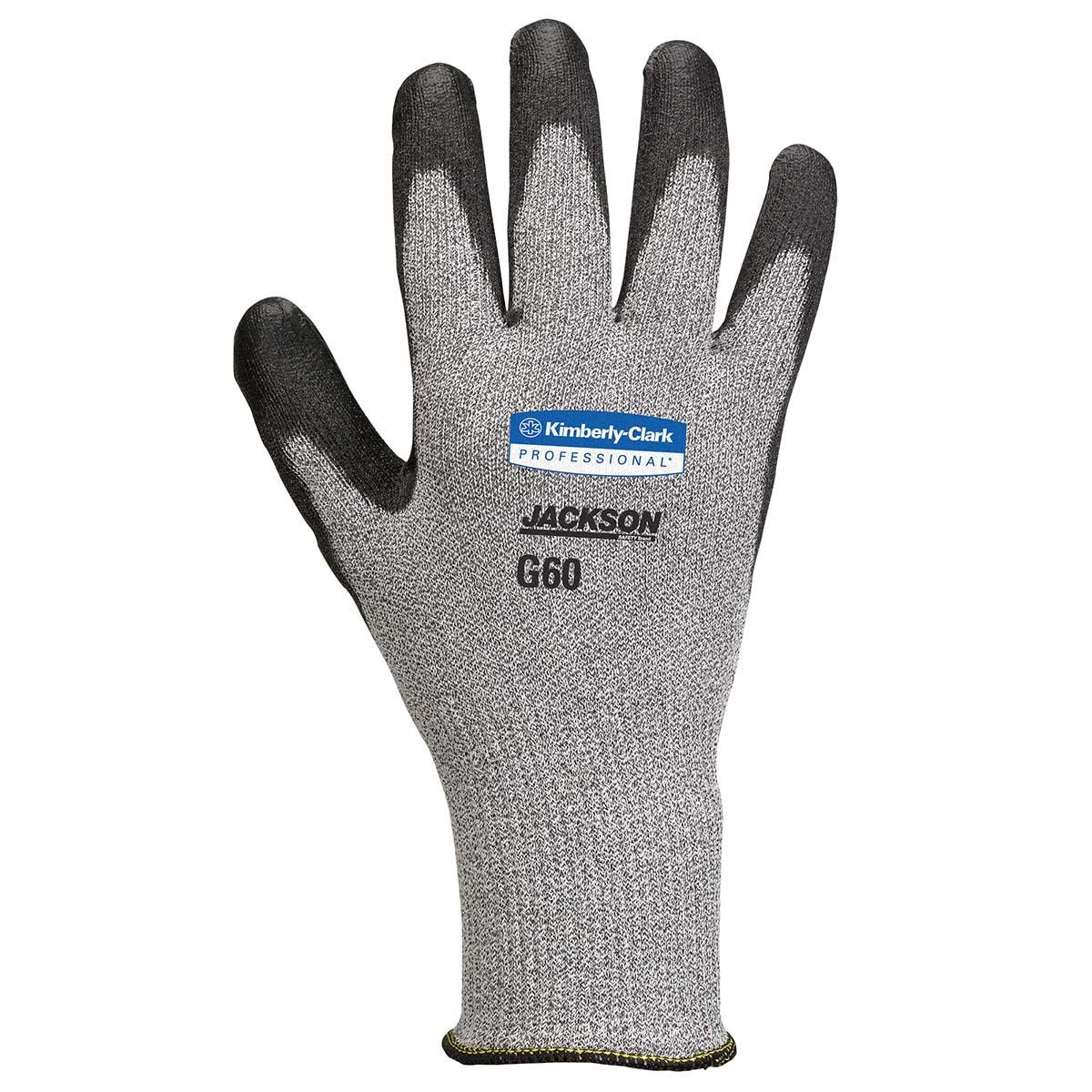 KIMBERLY CLARK 98236 CUT RESIST GLOVES,M,BLK/SALT PEPPER,PR