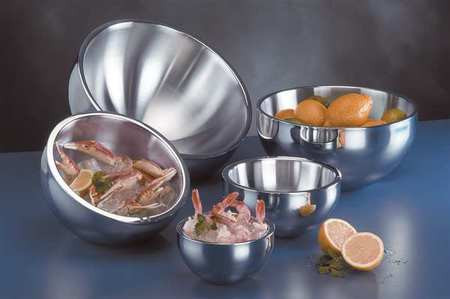 AMERICAN METALCRAFT AB6 BOWL ANGLED 23 OZ SS