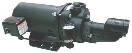 DAYTON 5UXK1 SHALLOW WELL JET PUMP CI 1HP 115/230V