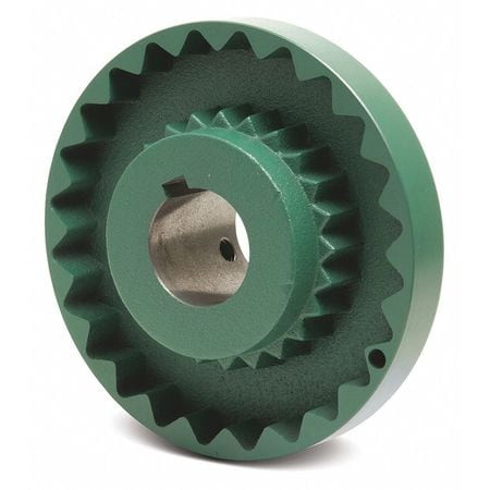 TB WOOD'S 8S138 SHAFT COUPLING CAST IRON 5.45 IN HUB D
