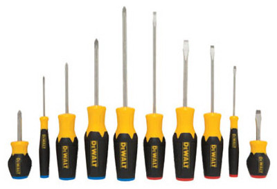 STANLEY DWHT62513 SCREWDRIVER SET, 10-PC.
