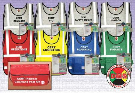MABIS DMS 05313 CERT ICS VEST KIT 8 VESTS