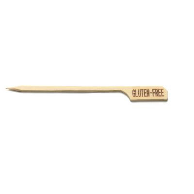 TABLECRAFT PRODUCTS COMPANY BAMP35G PICKS,GLUTEN-FREE PADDLE,3-1/2",PK100