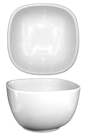 ITI FA-4 SQUARE BOWL 23 OZ WHITE PK24