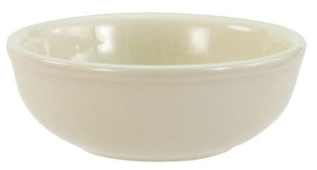 CRESTWARE CM32 GRAPEFRUIT BOWL,BONE WHITE,9 OZ.,PK36