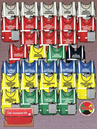 MABIS DMS 05524 LARGE CHC COMMAND KIT 31 VESTS
