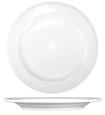 ITI AM-8 PLATE 8-7/8 DIA BRIGHT WHITE PK24