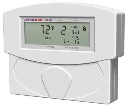 WINLAND ELECTRONICS EA200-24 ENVIROALERT® EA200-24 TWO ZONE DIGI