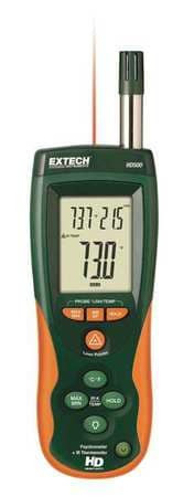 EXTECH HD500-NIST DIGITAL PSYCHROMETERS; MINIMUM DEW POINT