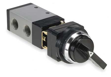 ARO M252LS-11 MANUAL AIR CONTROL VALVE 3-WAY 1/4IN NPT