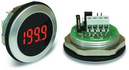 LASCAR EM32-1B-LED LED VOLTMETER WATERPROOF 3-1/2IN. 200MV
