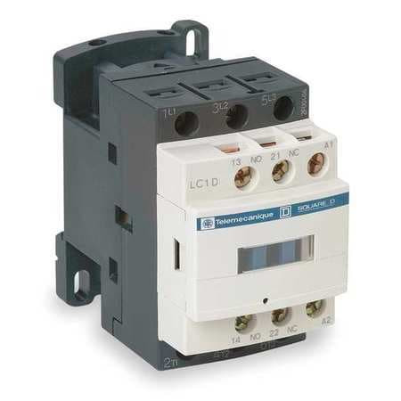 SCHNEIDER ELECTRIC LC1D12T7 3 POLE, 480 COIL VAC AT 50/60 HZ, 12 AMP