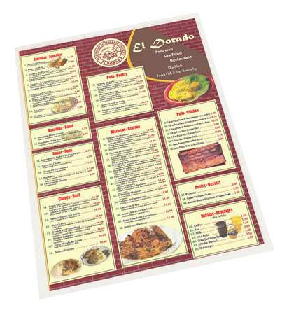 SIRCLE MENU-07 HEAT LAMINATING POUCHES 12X18IN PK100