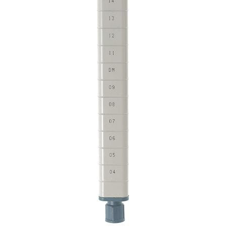 METRO MQ63PE POST 63" METROMAX Q FOR STATIONARY USE