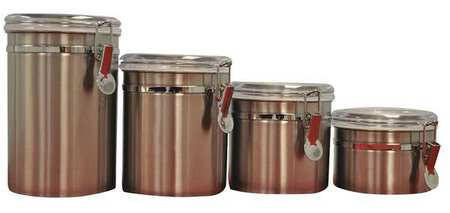 SPRING USA M8469-09 CONDIMENT CYLINDER W/LOCKING LID 0.6 QT.