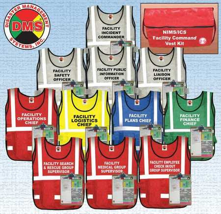 MABIS DMS 05306 FACILITY COMMAND VEST KIT 11 VESTS