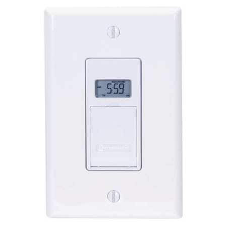 INTERMATIC EJ600 TIMER, DIGITAL, 120V, 12A, WALL SWITCH