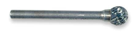 WIDIA METAL REMOVAL M41338 CARBIDE BUR BALL 1/2 IN