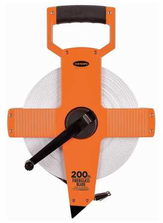 KESON INDUSTRIES OTR-1810-200 LONG TAPE MEASURE 1/2 INX200 FT PUMPKIN
