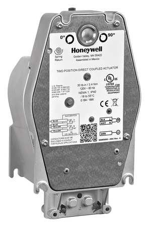 HONEYWELL MS8109F1010 ACTUATOR, DAMPER, 80 IN-LB, 24V AC