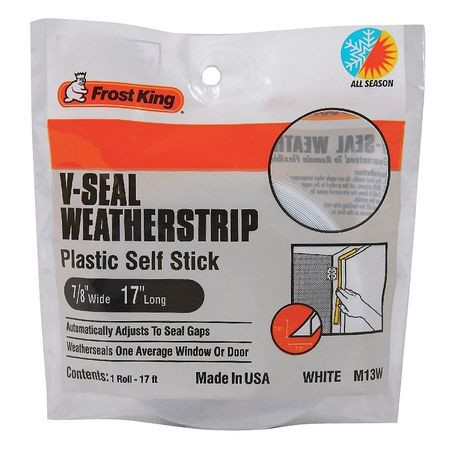 FROST KING M13WH WEATHERSTRIP 17 FT WHITE