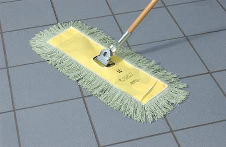 O'DELL CORPORATION H600BW DUST MOP HANDLE FLAT CLIP ON 60 L
