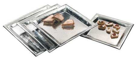 AMERICAN METALCRAFT HMSQ18 TRAY SERVING 18" SQR 18/8 SS HAMMERED
