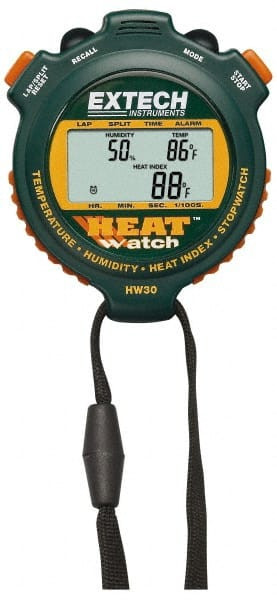 EXTECH HW30 HEAT INDEX STOPWATCH RELATIVE HUMIDITY