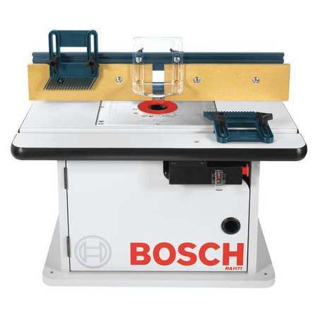 BOSCH POWER TOOLS RA1171 LAMINATED ROUTER TABLE WITH CABINET