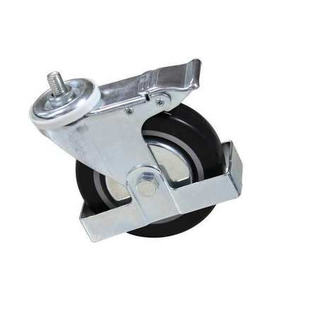 DAYTON MH2MPU208G REAR LOCKING SWIVEL CASTER 5 IN