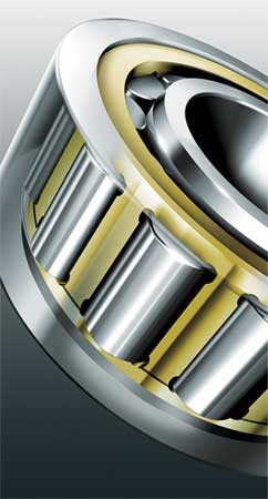 FAG BEARINGS NU208-E-M1-C3 CYLINDRICAL BRG CAGE GUIDED BORE 40 MM