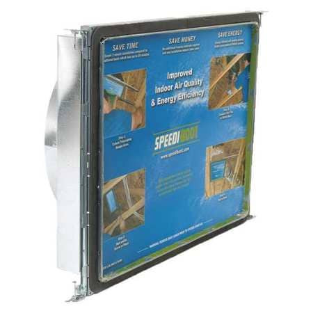 SPEEDI-BOOT SBH-121210 SRA VENT BOOT HANGER SQ TO RND 12 X 12 DIA10