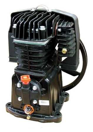 ROLAIR PMP12MK113GR AIR COMPRESSOR PUMP, 2 HP, 4 HP, 1 STAGE