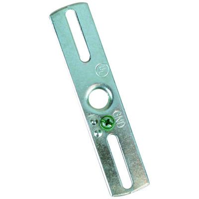 JANDORF SPECIALTY HARDW 60204 CROSSBAR 4IN FLAT 1/8 IP ZINC