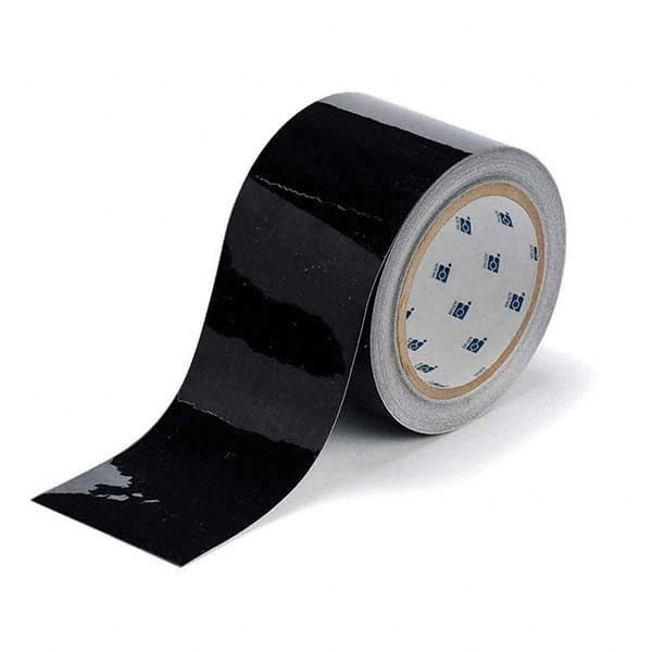 BRADY SPC ABSORBENTS 104340 FLOOR TAPE,BLACK,3 INX100 FT,ROLL