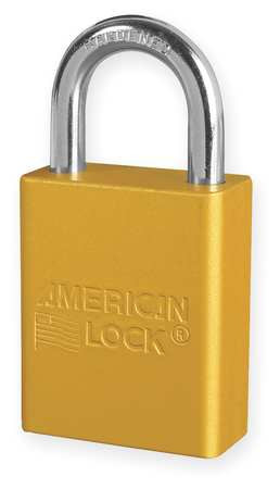 AMERICAN LOCK A1105YLW GOLD SAFETY LOCK-OUT COLOR CODED SECUR