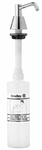 BRADLEY FIXTURES CORP. 6324-000000 SOAP DISPENSER 16OZ 4IN. SPOUT